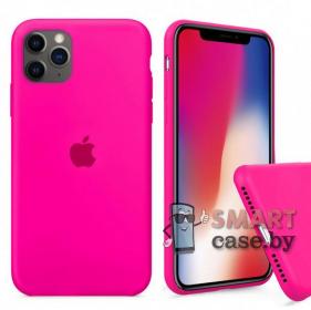 Чехол Full Silicone Case для iPhone 11 (6.1) (Розовая фуксия)