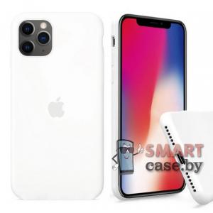 Чехол Full Silicone Case для iPhone 11 (6.1) (Белый)