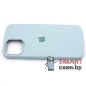 Силиконовый чехол Silicone Case для iPhone 12 Pro Max (Мятный)