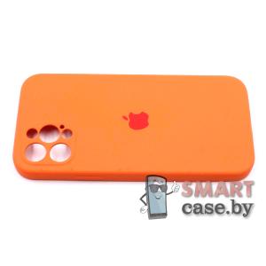 Силиконовый чехол Silicone Case для iPhone 12 Pro (Оранжевый)