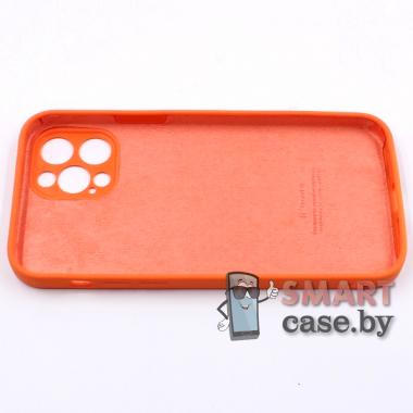 Силиконовый чехол Silicone Case для iPhone 12 Pro (Оранжевый)