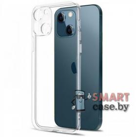 Силиконовый чехол Full Camera для iPhone 13 mini (Прозрачный)