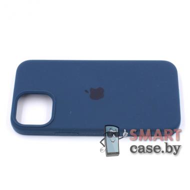 Чехол Silicone Case для iPhone 13 mini (Сине-зеленый)