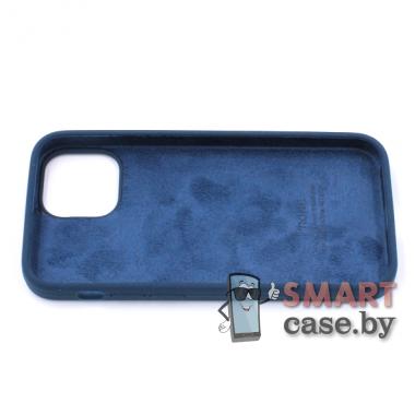 Чехол Silicone Case для iPhone 13 mini (Сине-зеленый)
