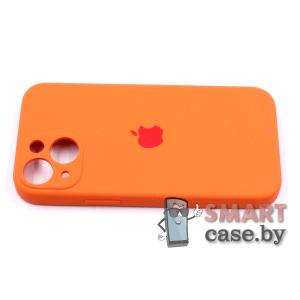 Силиконовый чехол Silicone Case для iPhone 13 mini (Оранжевый)