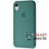 Силиконовый чехол Silicone Case для iPhone XR (Хвойный лес)