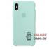 Силиконовый чехол Silicone Case для iPhone XS Max (мятный)