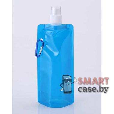 Бутылка-пакет BPA Free 480 мл (синяя)