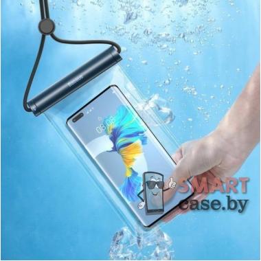 Водонепроницаемый чехол BASEUS Cylinder Slide-cover Waterproof Bag до 7.2 дюйма (Синий)