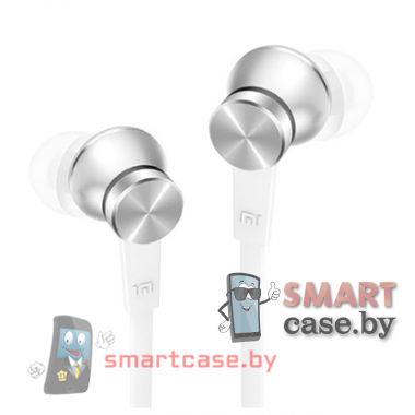 Наушники-гарнитура Xiaomi Mi Piston Basic серебро (ZBW4309GL)