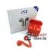 Беспроводные наушники Nova i12 TWS (Красные)