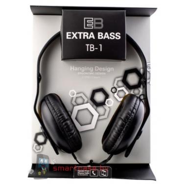 Полноразмерные проводные наушники Extra Bass TB-1 (черные)