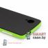 Чехол накладка для LG Nexus 5 SGP (зеленый-черный)