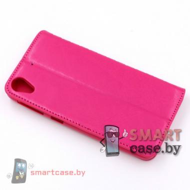 Чехол-книжка для HTC Desire 626 Pu-кожа (розовый)