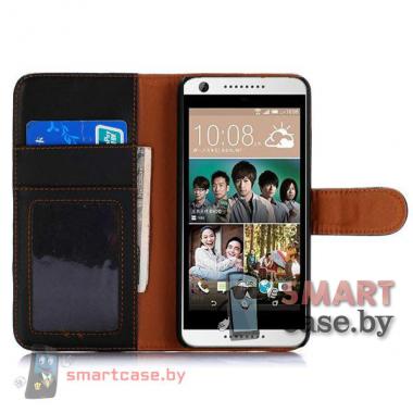Чехол книжка для HTC Desire 626 Wallet Style (черный)