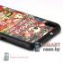 Чехол для HTC Desire 816 TPU  с кожаным покрытием (Caram law)