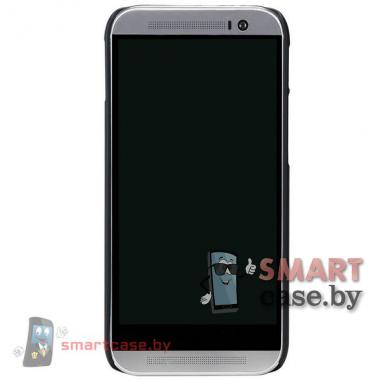Чехол накладка + пленка для HTC one 2 M8 Nillkin (черный)