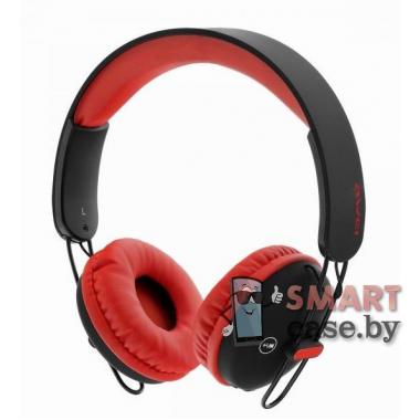 Наушники беспроводные Awei A800BL Bluetooth (черно-красные)