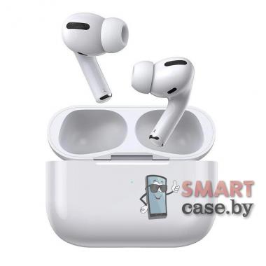 Беспроводные наушники Profit TWS 3 AirPlus Pro + кейс + силиконовый шнурок (Белые)