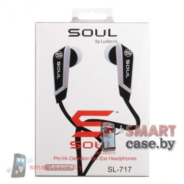 Наушники SOUL SL-717 (черно-красные)