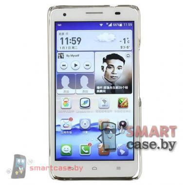 Чехол звездное небо для Huawei Honor 3X (G750) со стразами (черный)
