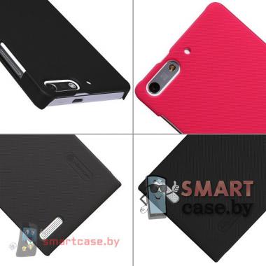 Защитный чехол + пленка для Huawei Ascend G6 Nillkin белый
