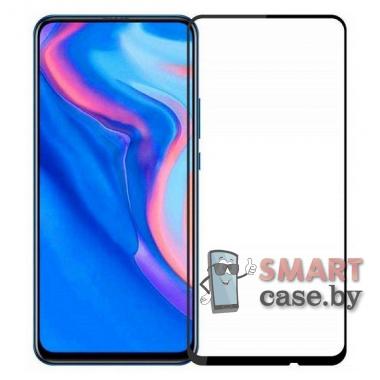 Защитное стекло для Huawei Honor 10X Lite 5D, 9H с полной проклейкой (Чёрное)