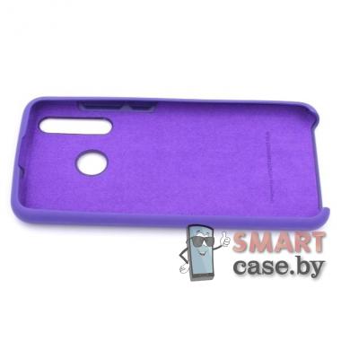 Силиконовый чехол Silicone Cover для Huawei Honor 10i (фиолетовый)