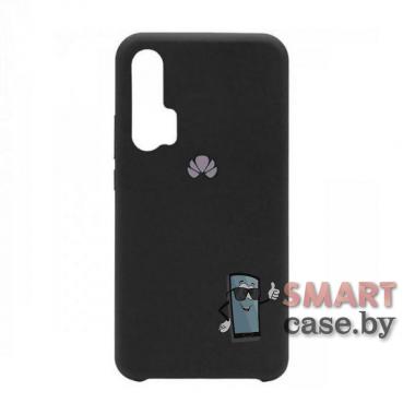 Силиконовый чехол Silicone Cover для Huawei Honor 20 Pro (Чёрный)