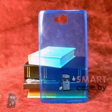 Силиконовый чехол для Huawei Honor 3C Ультратонкий 0,5 мм (голубой)