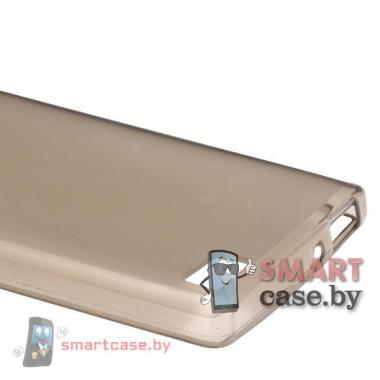 Силиконовый чехол для Huawei Honor 3C (коричневый)