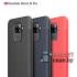 Силиконовый карбоновый чехол Litchi Texture для Huawei Mate 30 Lite (Чёрный)