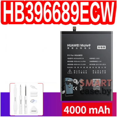 Аккумулятор Nohon HB396689ECW для Huawei Mate 9 (MHA-L29), Huawei Y7 4000 mAh