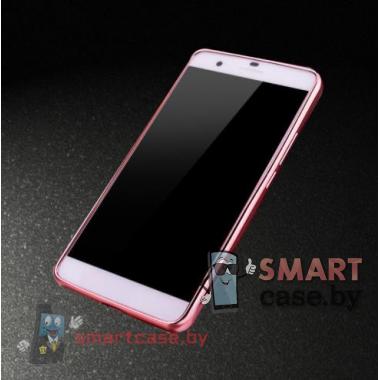 Силиконовый чехол для Huawei Ascend P10 Lite Золотой узор