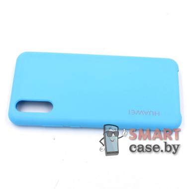 Силиконовый чехол Silicone Cover для Huawei P20 (голубой)