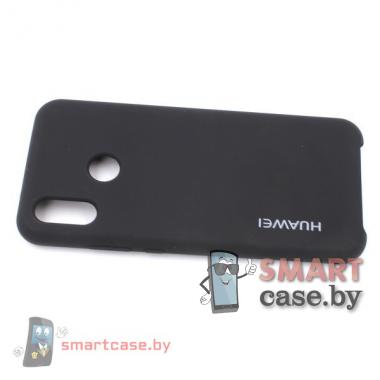 Силиконовый чехол Silicone Cover для Huawei Y7 Prime (2019) (Чёрный)