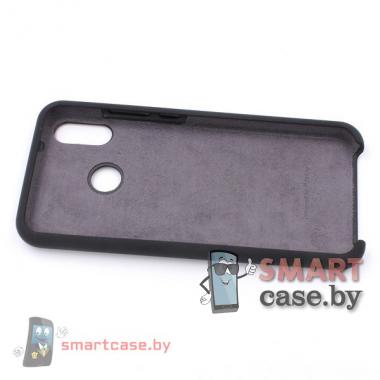 Силиконовый чехол Silicone Cover для Huawei Y7 Prime (2019) (Чёрный)