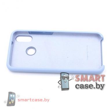 Силиконовый чехол для Huawei Honor 8X Silicone Cover (нежно-голубой)