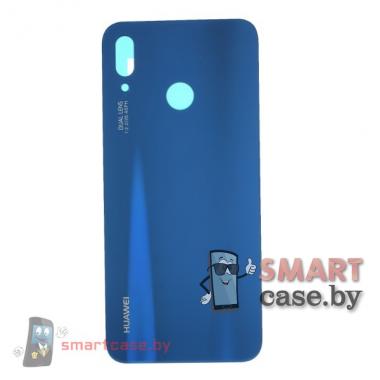 Задняя крышка для Huawei P20 Lite стеклянная OEM (Blue)