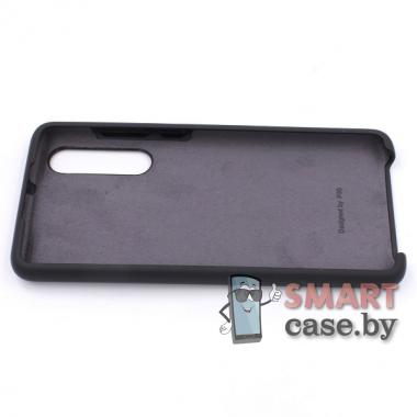 Силиконовый чехол Silicone Cover для Huawei P30 (Чёрный)