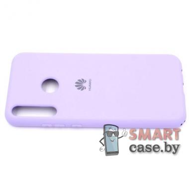 Силиконовый чехол Silicone Cover EF для Huawei P40 Lite E (Небесный)