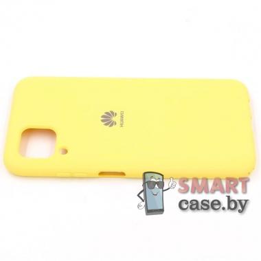 Силиконовый чехол Silicone Cover EF для Huawei P40 Lite (Жёлтый)