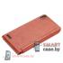 Ультратонкий кожаный чехол для Huawei Ascend P6 KLD  (черный)