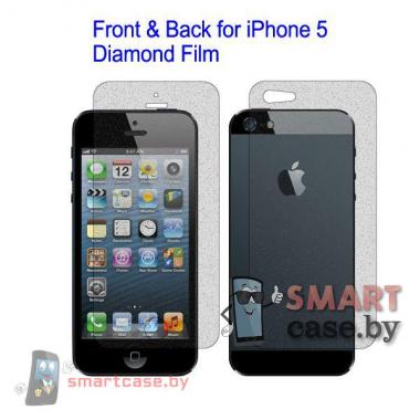 Передняя и задняя пленка для iPhone 5 антиблик