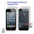 Передняя и задняя пленка для iPhone 5 антиблик