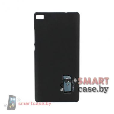 Чехол для Huawei Ascend P8 пластиковый ультратонкий Mila (черный)