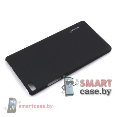 Чехол для Huawei Ascend P8 пластиковый ультратонкий Mila (черный)