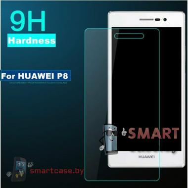 Стекло для Huawei Ascend P8 защитное 0,26 мм, 2,5D