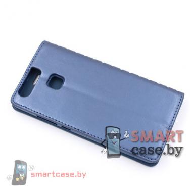 Чехол - книжка для Huawei Ascend P9 PU-кожа (синий)