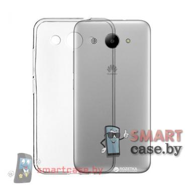 Силиконовый чехол для Huawei Y3 2017 CRO-U00 (прозрачный)